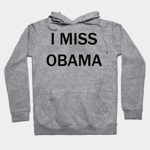 I Miss Obama Barron Trump Hoodie by Lasso Print